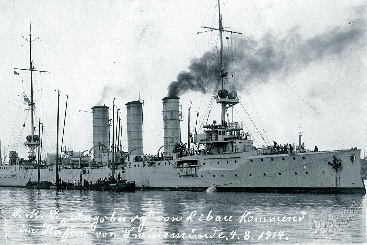 augsburg tysk kryssare 1914 augsburg tysk kryssare 1914